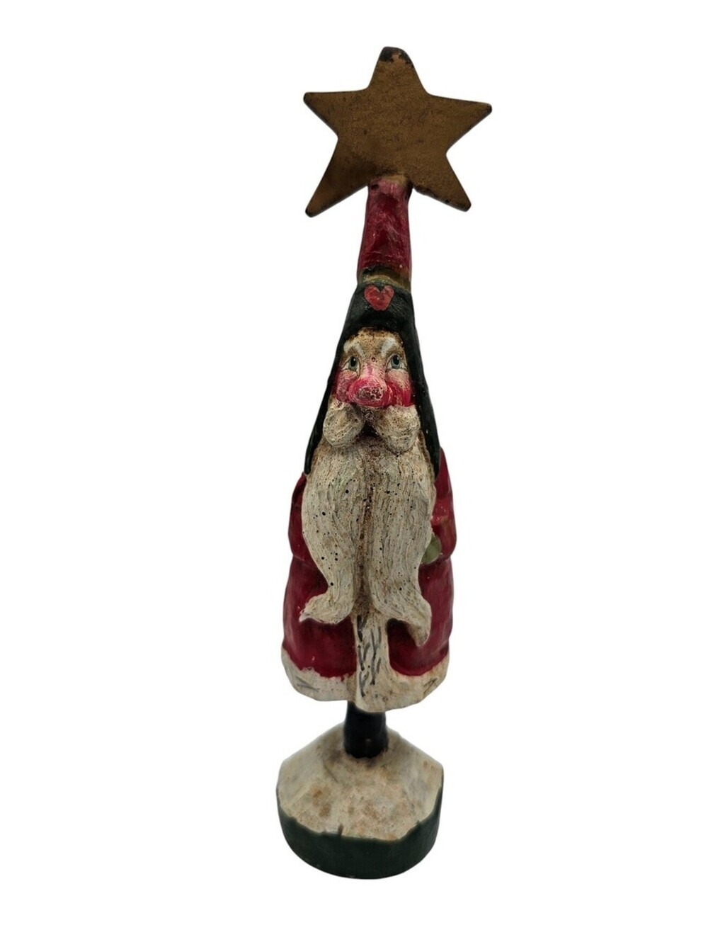 Vintage House Of Hatten Santa Claus Star Topper FIGURE